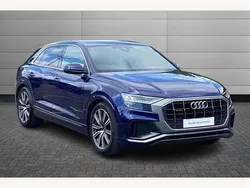 Blue Used 2023 Audi Q8 S-Line SUV | £44,490 (Super price)