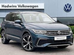 Blue Used 2022 VW Tiguan R-line SUV | £28,495 (Fair price)