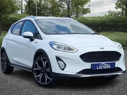 Special solid frozen white Used 2020 Ford Fiesta Active X Hatchback | £10,473 (Good price)