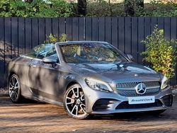 Grey Used 2019 Mercedes C300 AMG Line Premium Cabriolet | £22,998 (Fair price)