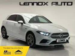 White Used 2021 Mercedes A250 AMG Line Premium Hatchback | £18,290 (Fair price)