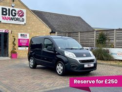Black Used 2021 Fiat Fiorino Van | £8,994 (A bit pricey)
