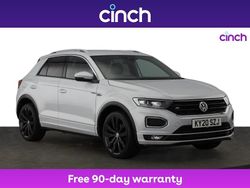 Silver Used 2020 VW T-Roc R-line SUV | £15,699 (Fair price)