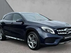 Cavansite blue metallic Used 2018 Mercedes GLA250 AMG Line Premium Plus SUV | £17,590 (A bit pricey)