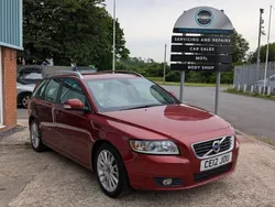 Red Used 2012 Volvo V50 SE Lux Estate | £4,750 (Fair price)