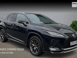 Black Used 2021 Lexus RX450h Sport Line SUV | £30,995 (Fair price)