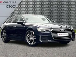Blue Used 2022 Audi A6 S-Line Sedan | £27,747 (Fair price)
