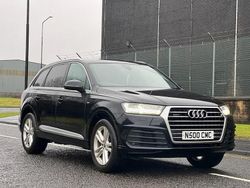 Black Used 2016 Audi Q7 S-Line SUV | £19,995 (Fair price)