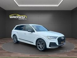 White Used 2020 Audi Q7 Black Edition SUV | £36,950 (A bit pricey)