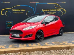 Red Used 2014 Ford Fiesta Zetec Hatchback | £6,990 (A bit pricey)