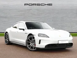 Ice grey metallic New 2024 Porsche Taycan 4S Sedan | £88,990 (Good price)