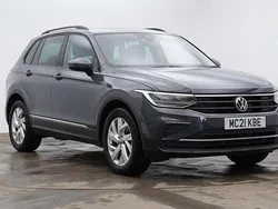 Grey Used 2021 VW Tiguan Life SUV | £17,491 (Good price)