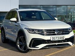 White Used 2023 VW Tiguan R-line Edition SUV | £26,553 (Fair price)