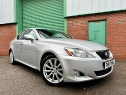 Silver Used 2007 Lexus IS250 Sedan | £6,995 (A bit pricey)