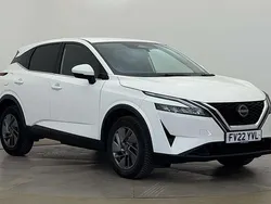 White Used 2022 Nissan Qashqai Acenta Premium SUV | £18,150 (Good price)