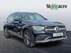 Black Used 2019 Mercedes GLC220 AMG line SUV | £24,500 (Fair price)