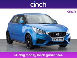 Blue Used 2022 MG MG3 Excite Hatchback | £10,699 (Fair price)