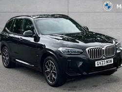 Black sapphire Used 2023 BMW X3 M Sport SUV | £38,663 (Fair price)