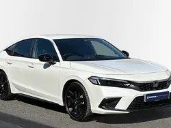Premium paint platinum white Used 2025 Honda Civic Sport Hatchback | £30,573 (Super price)