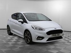 White Used 2018 Ford Fiesta ST-Line Hatchback | £6,890 (A bit pricey)