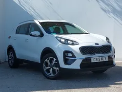 White Used 2019 Kia Sportage 2 SUV | £12,698 (Fair price)