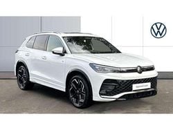 White New 2025 VW Tiguan R-line SUV | £37,167 (Good price)