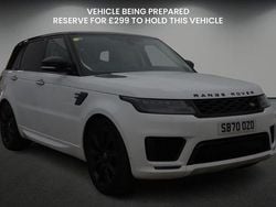 White Used 2020 Land Rover Range Rover Sport S SUV | £40,950 (A bit pricey)