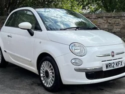 White Used 2012 Fiat 500 Lounge Hatchback | £1,995 (Super price)