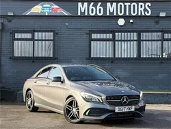 Grey Used 2017 Mercedes CLA220 AMG line Sedan | £13,395 (Fair price)