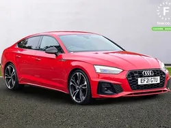 Red Used 2021 Audi A5 Comfort Coupe | £27,999 (Expensive)