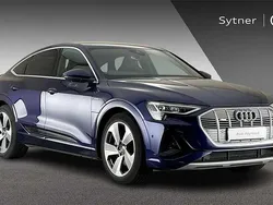 Blue Used 2020 Audi e-tron Sportback S-Line SUV | £24,750 (Fair price)