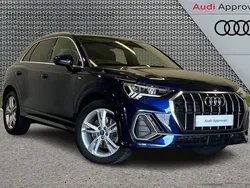Blue Used 2022 Audi Q3 S-Line SUV | £30,300 (Fair price)