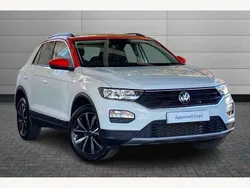 White Used 2021 VW T-Roc Design SUV | £17,792 (Good price)