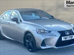 Silver Used 2017 Lexus IS300h Sport Line Sedan | £17,981 (Fair price)