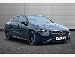 Black Used 2024 Mercedes CLA200 AMG Line Premium Plus Coupe | £34,250 (Fair price)