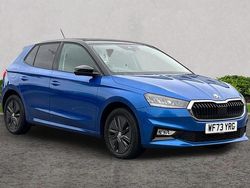 Race blue metallic black body / magic pearl effect roof Used 2023 Skoda Fabia Colour Edition Hatchback | £15,568 (A bit pricey)