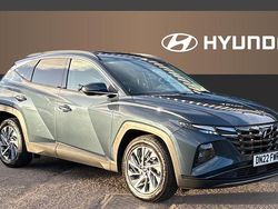 Blue Used 2022 Hyundai Tucson Premium SUV | £19,289 (Fair price)