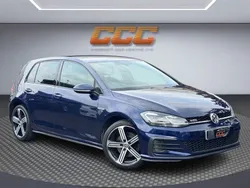 Blue Used 2017 VW Golf VII GTD Hatchback | £12,880 (Fair price)