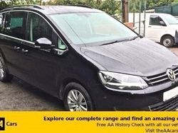 Black Used 2011 VW Sharan SE MPV | £9,495