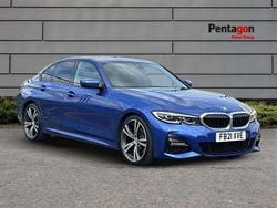 Blue Used 2021 BMW 320 M Sport Sedan | £23,666 (Fair price)
