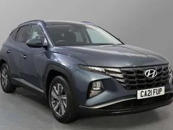 Blue Used 2021 Hyundai Tucson SE SUV | £15,130 (Fair price)