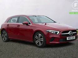 Red Used 2021 Mercedes A180 Active Hatchback | £17,399 (Good price)