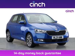 Blue Used 2021 Skoda Fabia SE Drive Hatchback | £12,699 (Fair price)