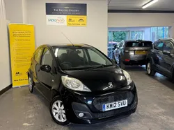 Black Used 2012 Peugeot 107 Active Hatchback | £1,995 (Fair price)
