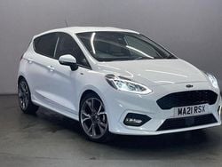White Used 2021 Ford Fiesta ST-Line X Hatchback | £12,799 (Fair price)
