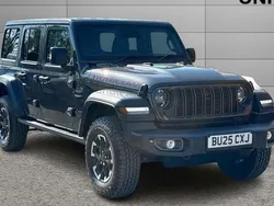 Not known New 2025 Jeep Wrangler Rubicon SUV | £57,996 (Fair price)