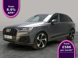 Grey Used 2021 Audi Q7 Black Edition SUV | £35,636 (Good price)