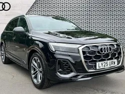 Black Used 2025 Audi Q7 S-Line SUV | £54,999 (Expensive)