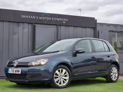 Blue Used 2011 VW Golf VI Match Hatchback | £2,990 (Fair price)
