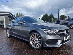 Grey Used 2017 Mercedes C250 AMG Line Premium Coupe | £15,950 (Fair price)